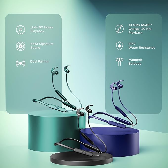 Ear Bluetooth Neckband and Bluetooth Earbuds - Image 8